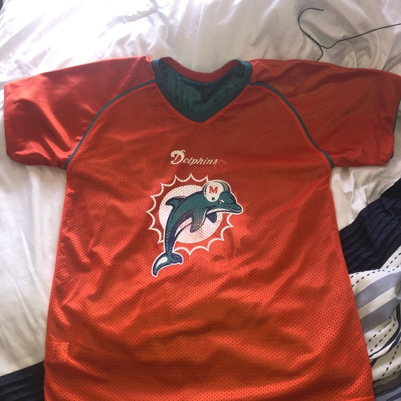 ***AUTOGRAPHED MIAMI DOLPHINS REVERSIBLE JERSEY*** - Picture 6 of 7